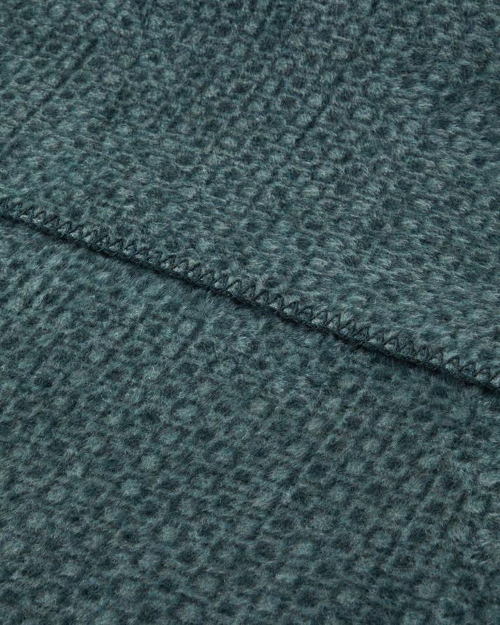 Modern Mosaic Pamuk Akrilik Çift Kişilik Battaniye 200x220 cm Gri