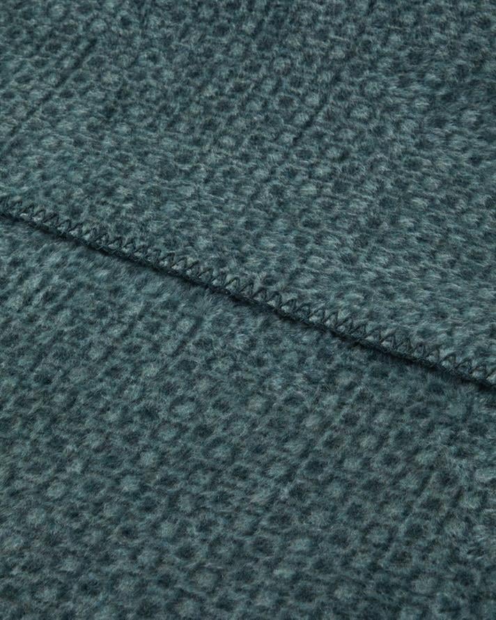 Modern Mosaic Pamuk Akrilik Tek Kişilik Battaniye 150x200 cm Gri