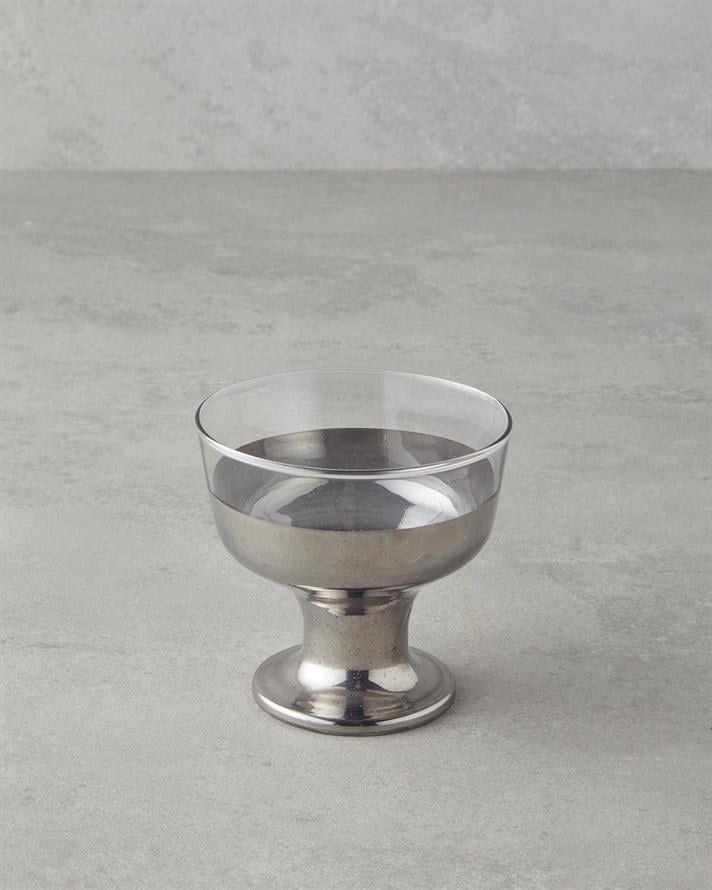 Monarch 3lü Cam Cup - Dondurma Kasesi 285 ml Silver