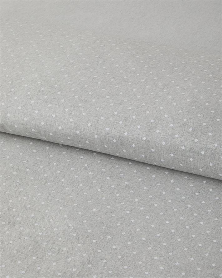 Mono Diamond İpliği Boyalı Çift Kişilik Nevresim Takımı 200x220 cm Gri