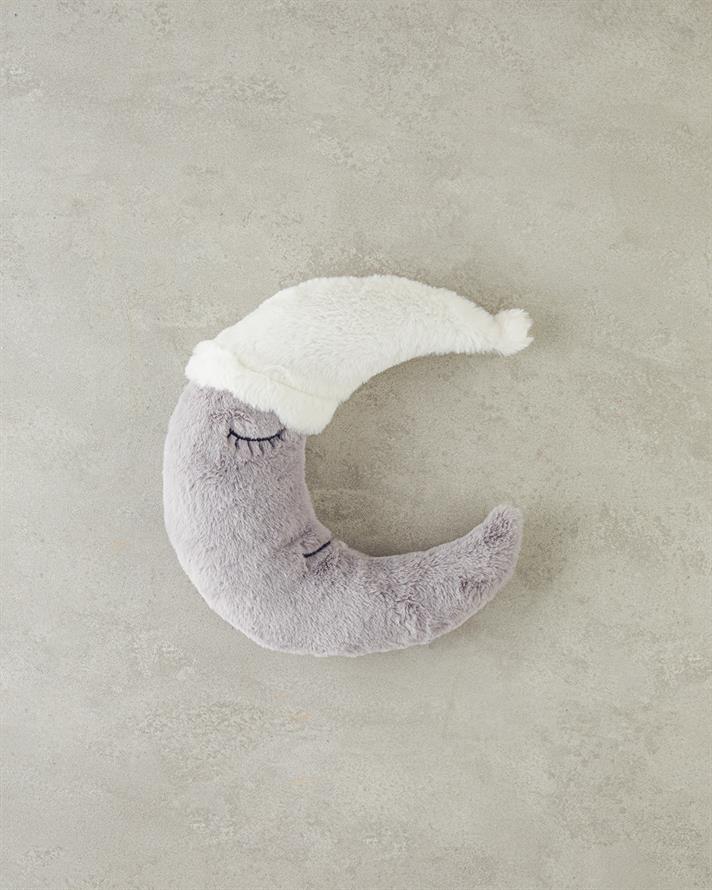 Moon Bebe Uyku Arkadaşı 28 cm Gri