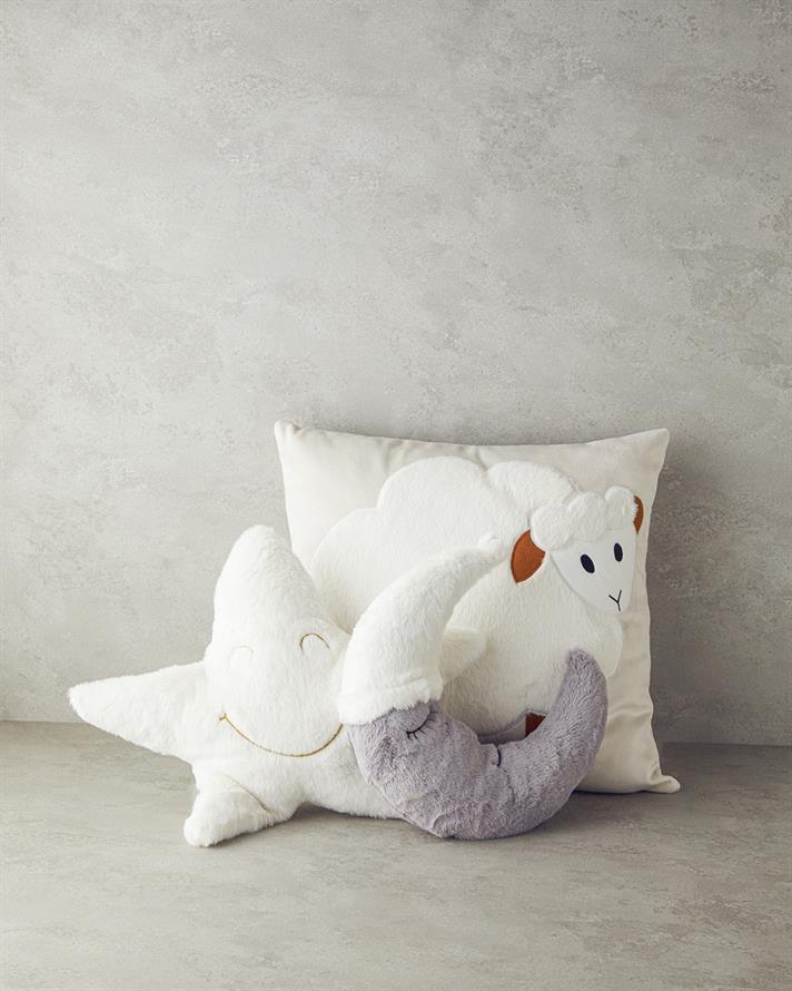 Moon Bebe Uyku Arkadaşı 28 cm Gri