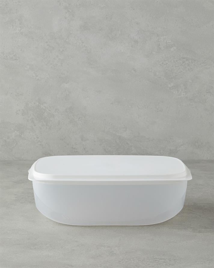 Morgan Plastik Saklama Kabı Beyaz