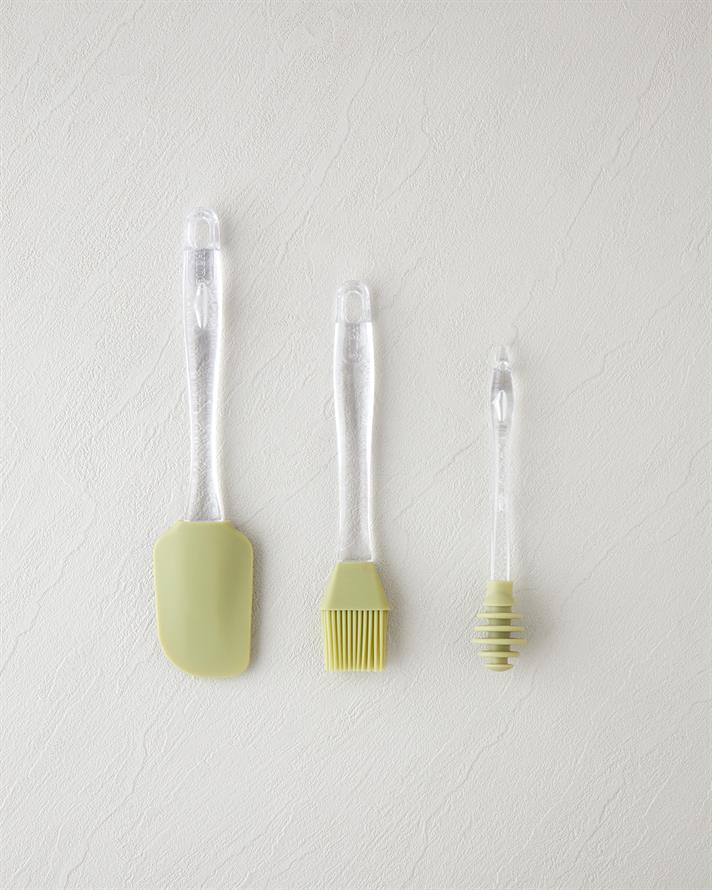 Morino Silikon Bal Kaşığı Mutfak Gereci 16 cm Yeşil