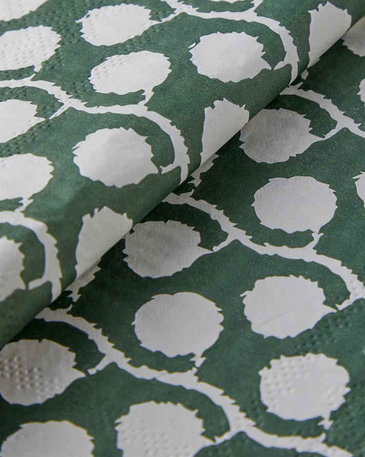 Mossica 20li Kağıt Peçete 33x33 cm Yeşil