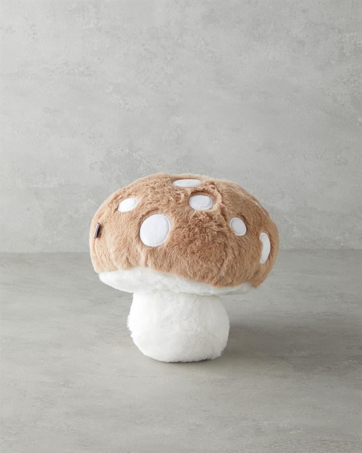 Mushroom Bebe Dekoratif Kırlent 31x27 cm Vizon