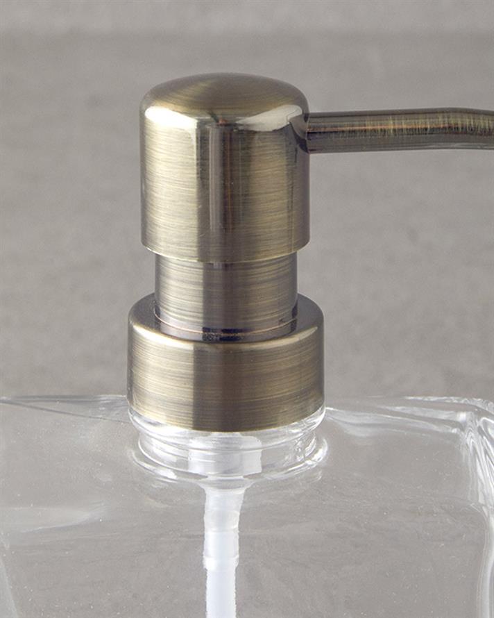 Myla Cam Banyo Sıvı Sabunluk Şeffaf