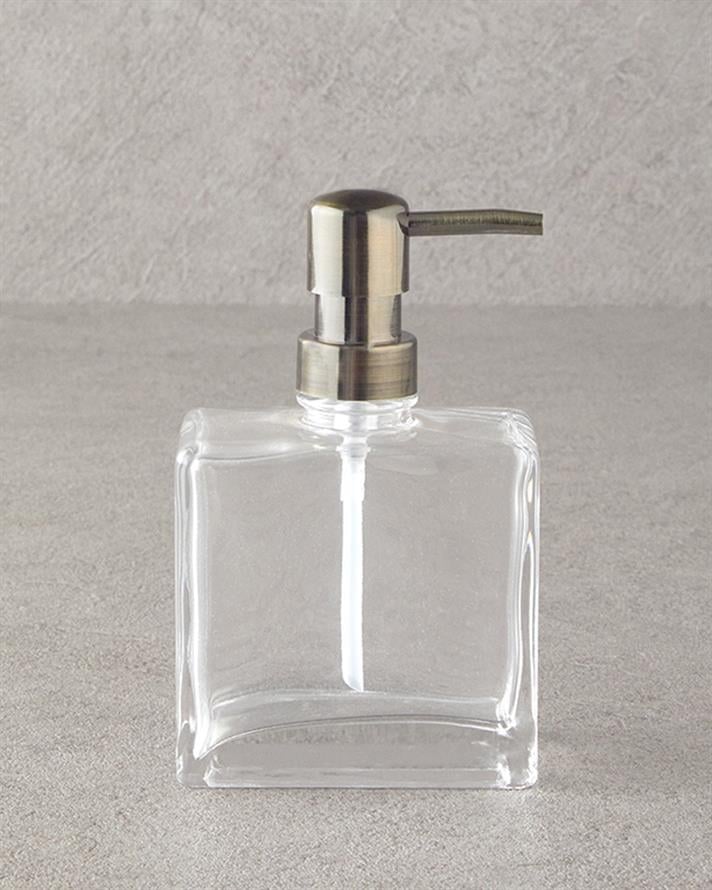 Myla Cam Banyo Sıvı Sabunluk Şeffaf