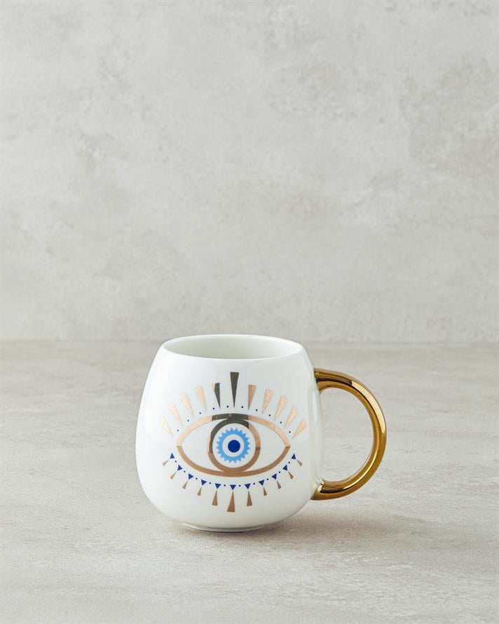 Mystic Look New Bone China Kupa 425 ml Gold