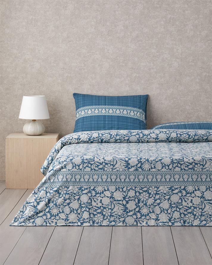 Mystic Noor Pamuk Çift Kişilik Nevresim Takımı 200x220 cm Yeşil