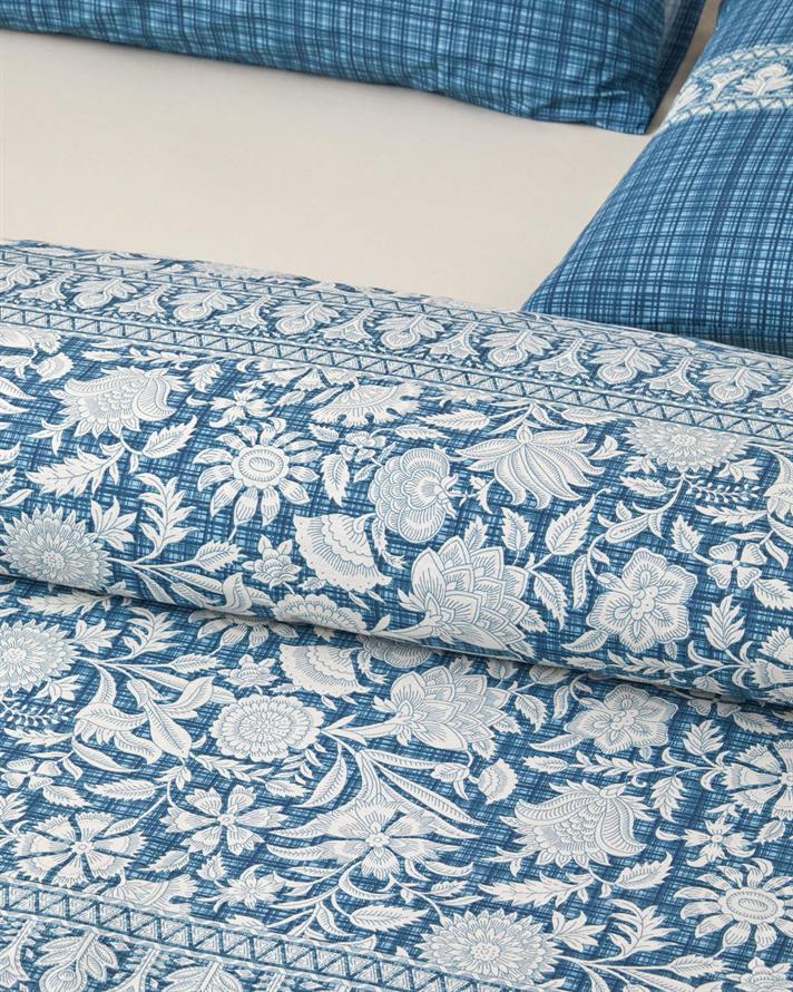 Mystic Noor Pamuk Tek Kişilik Nevresim Takımı 160x220 cm Yeşil