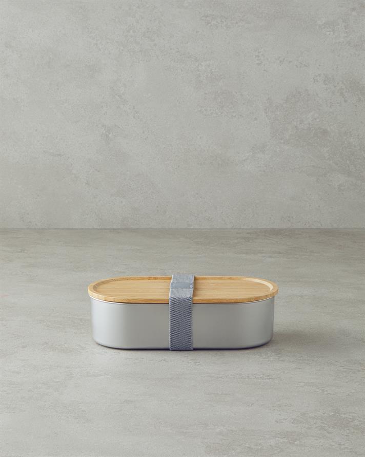 Nador Paslanmaz Çelik Lunch Box Silver