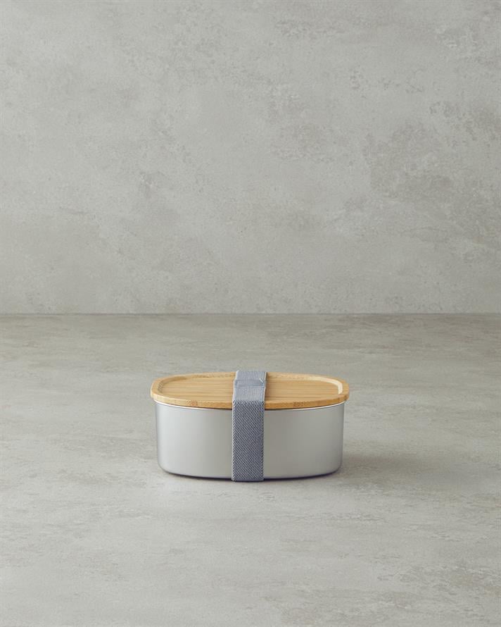 Nador Paslanmaz Çelik Lunch Box Silver