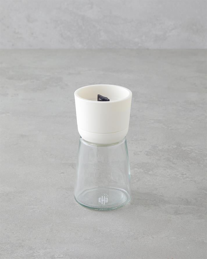 Nalini Cam Değirmen 13 cm Beyaz