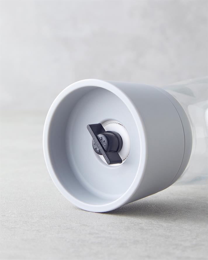 Nalini Cam Değirmen 16 cm Gri