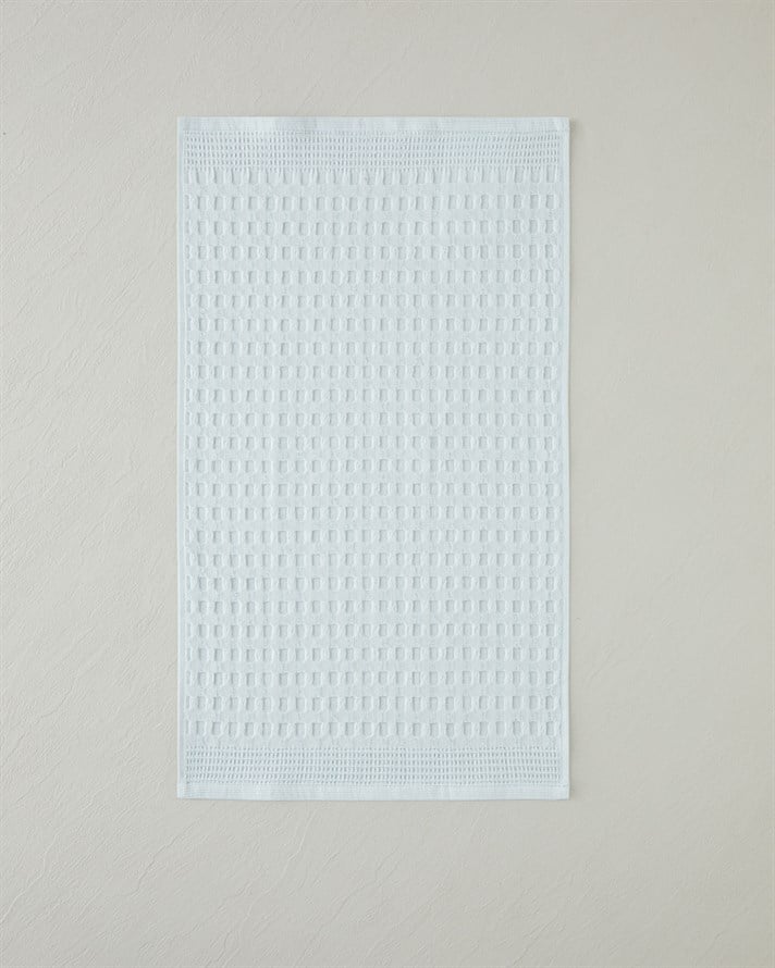 Natural Plaid Pamuk Kurulama Bezi 30x50 cm Mavi