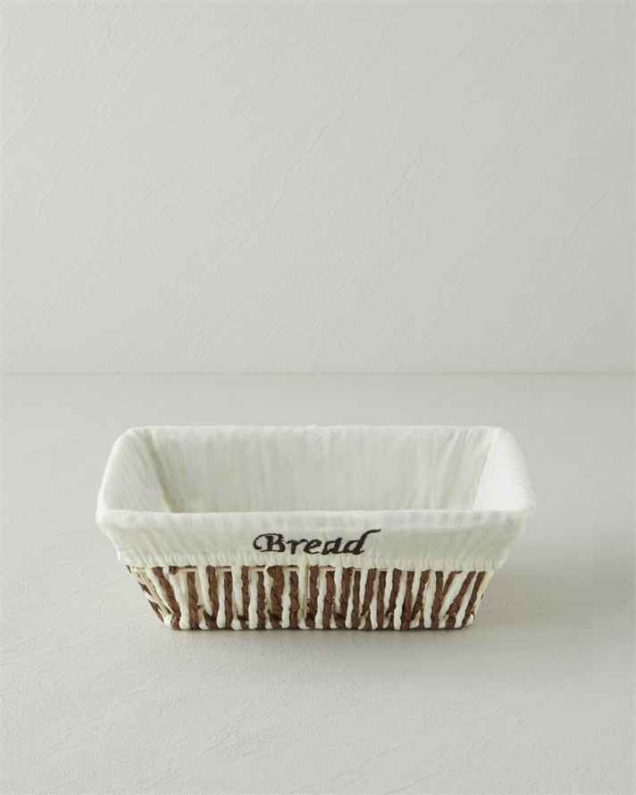 Navera Kağıt Ekmek Sepeti 23,5x18x8 cm Krem