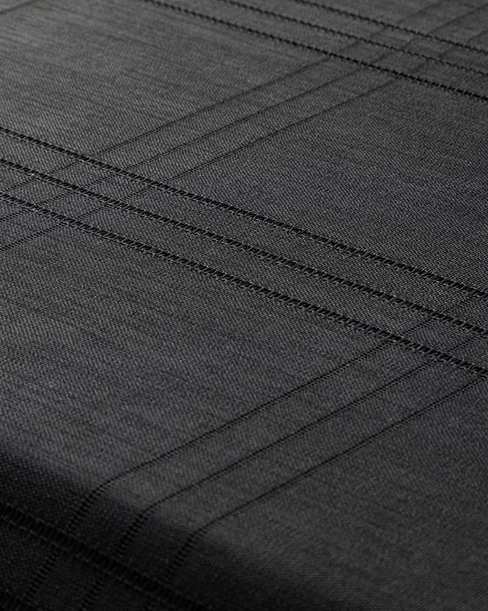 Navy Ajurlu Masa Örtüsü 150x200 cm Siyah