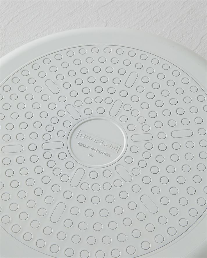 Neoflam Fika Alüminyum Döküm Cam Kapaklı Sahan 20 cm Bej