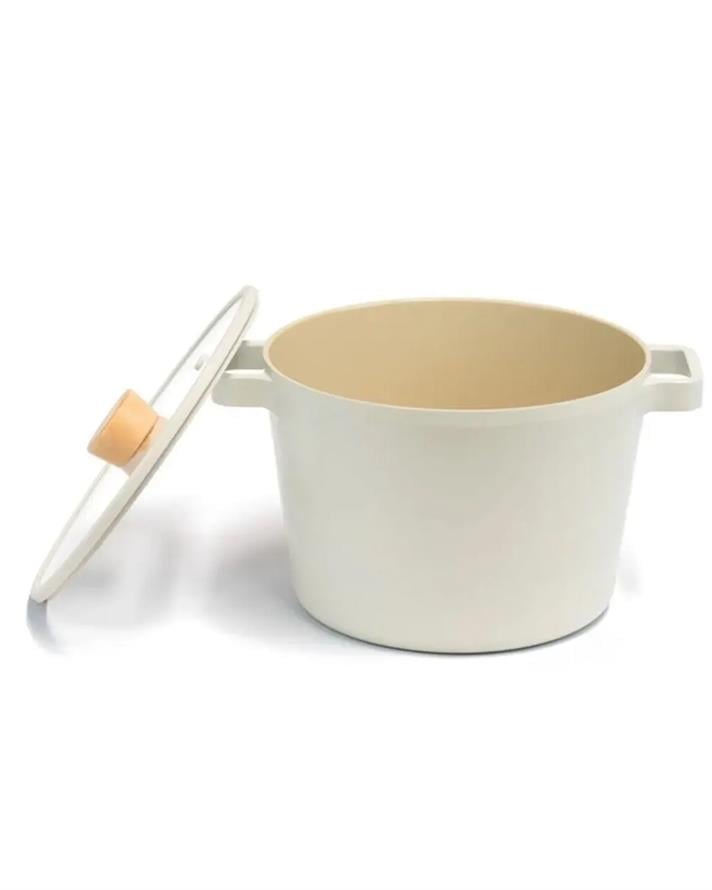 Neoflam Fika Alüminyum Döküm Tencere Bej