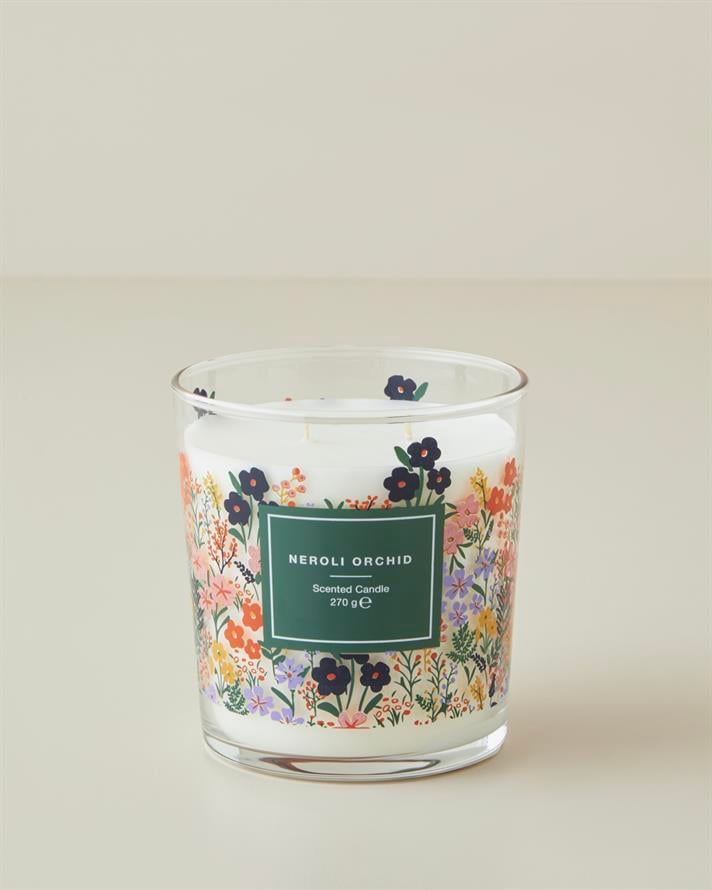 Neroli Orchid Kokulu Mum 270 G Şeffaf