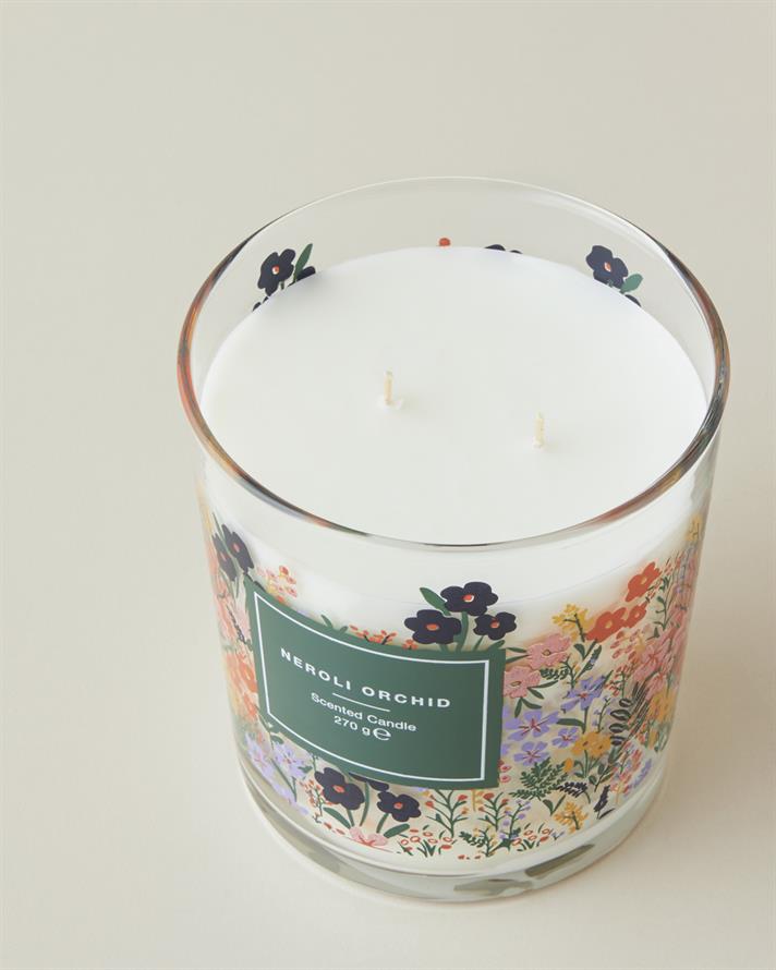 Neroli Orchid Kokulu Mum 270 G Şeffaf