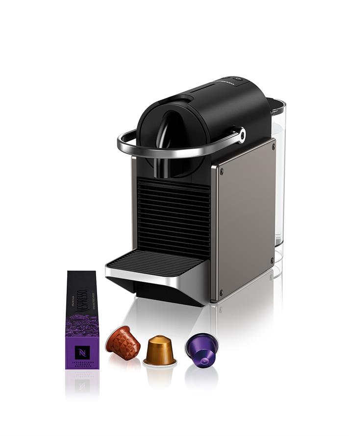 Nespresso C62 Pixie Kapsül Espresso Makinesi Titan