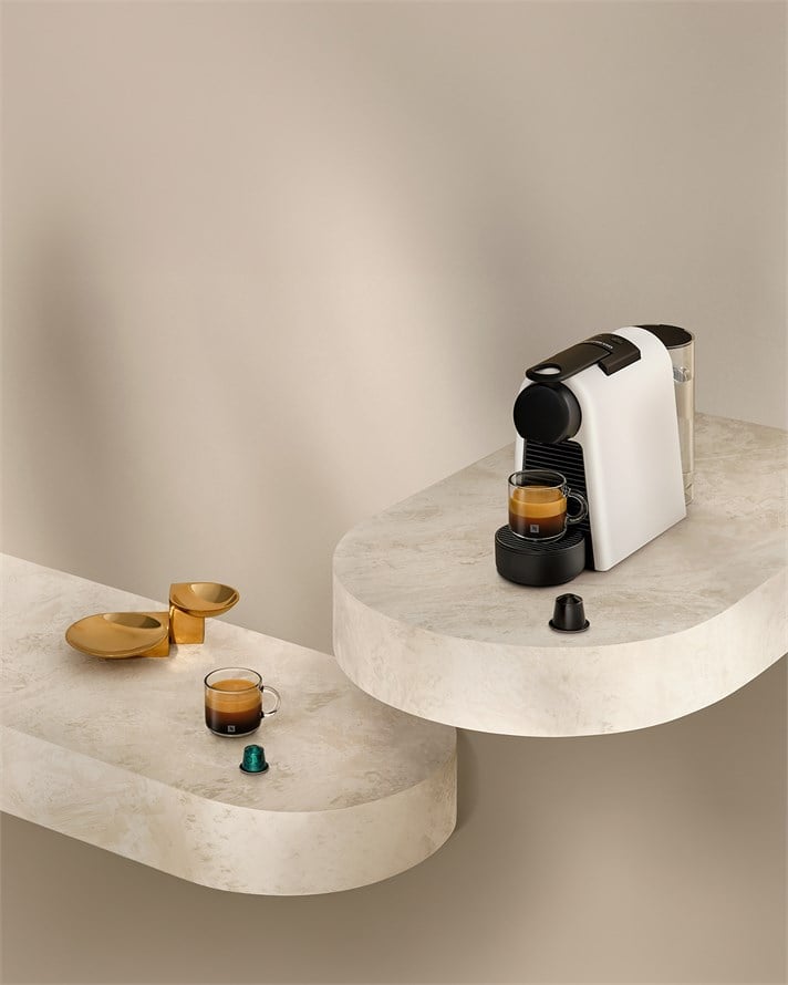 Nespresso D30 Essenza Mini Espresso Makinesi Mat Beyaz