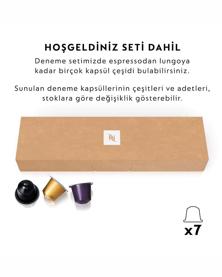 Nespresso F541 Gran Latissima Süt Çözümlü Espresso Makinesi Beyaz