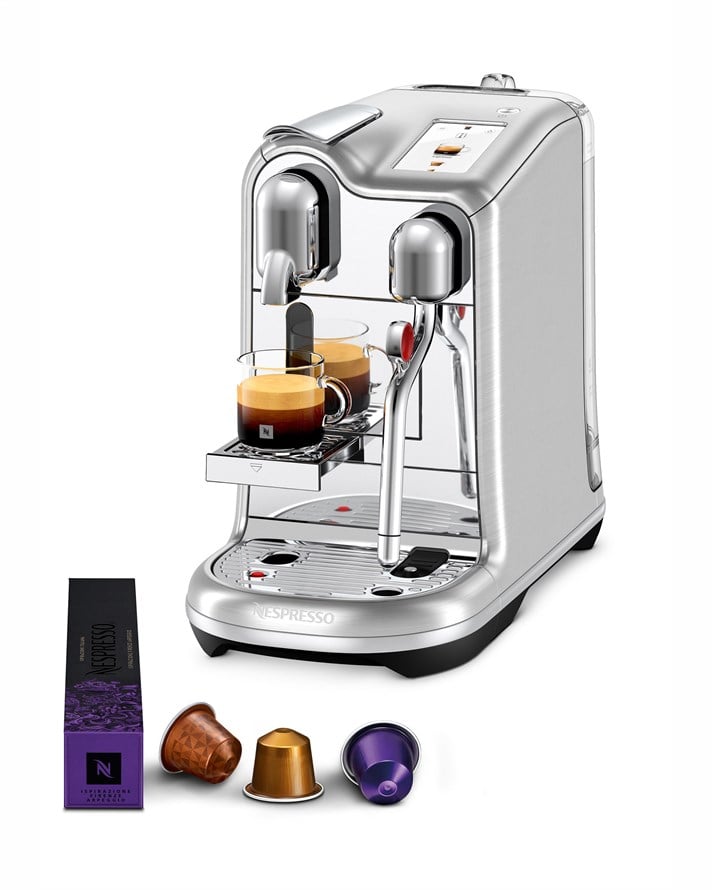 Nespresso J620 Creatista Pro Süt Çözümlü Kahve Makinesi Metalik Gri