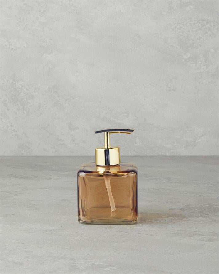 Nevana Cam Banyo Sıvı Sabunluk Amber