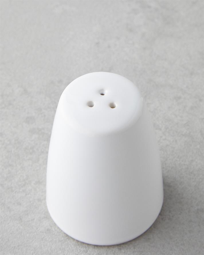 Nimbus Seramik 2li Tuzluk - Biberlik 14x8 cm Beyaz