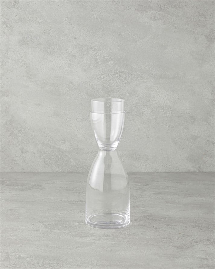 Nish Cam Başucu Sürahi 750 ml + 200 ml Şeffaf