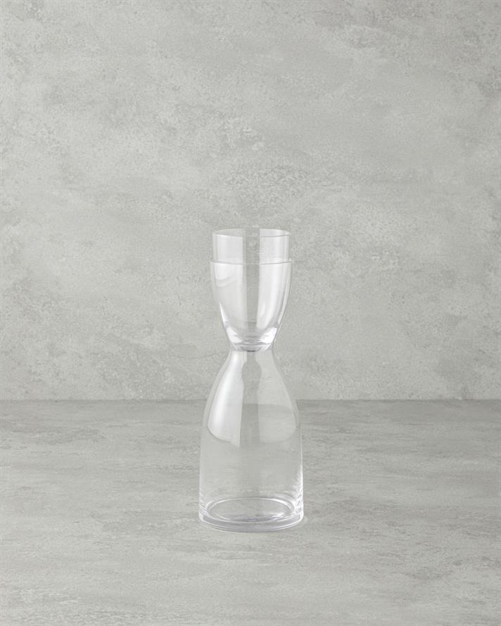 Nish Cam Başucu Sürahi 750 ml + 200 ml Şeffaf