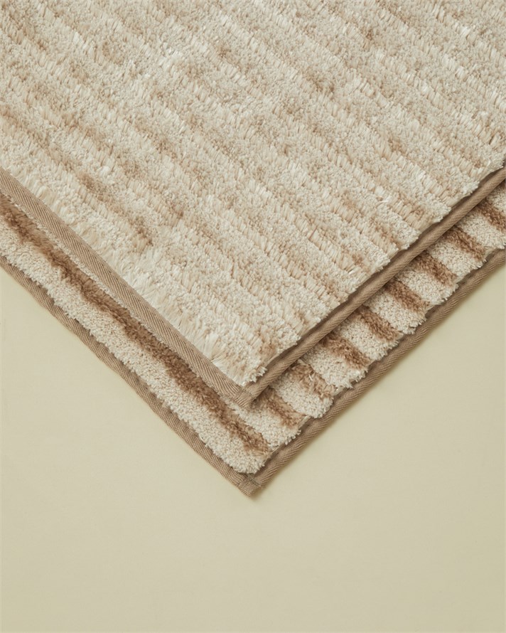 Nora Glow Kaydırmaz Taban Banyo Paspası Seti 60x90 + 40x60 cm Pembe