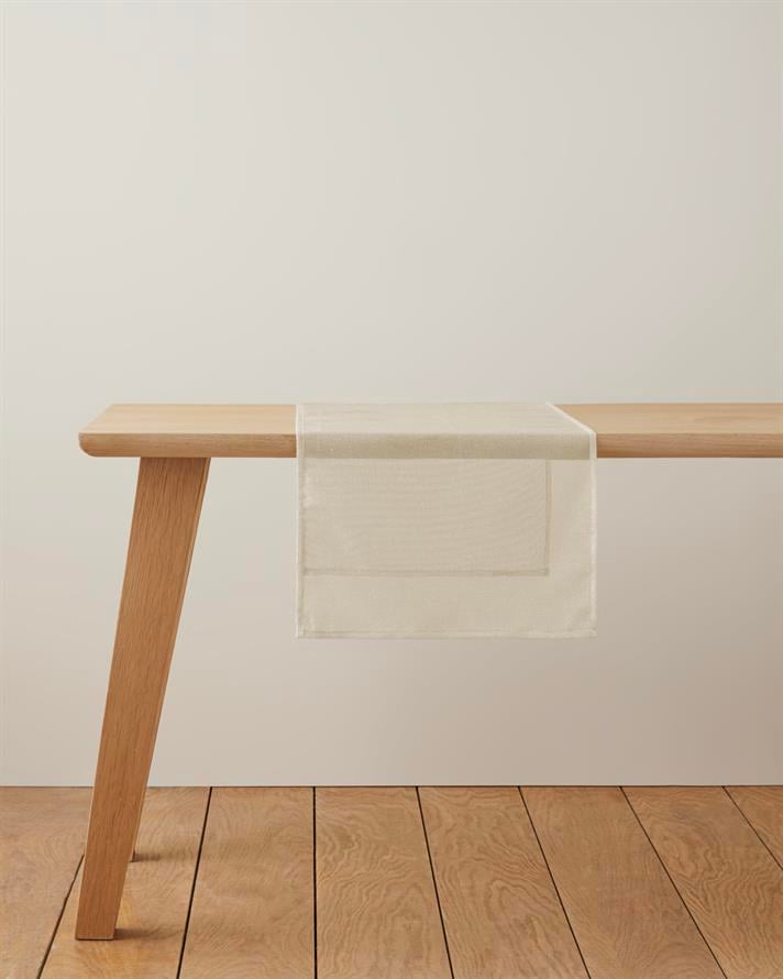 Nour Polyester Runner 45x145 cm Gold