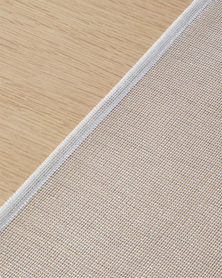 Nour Polyester Runner 45x145 cm Silver