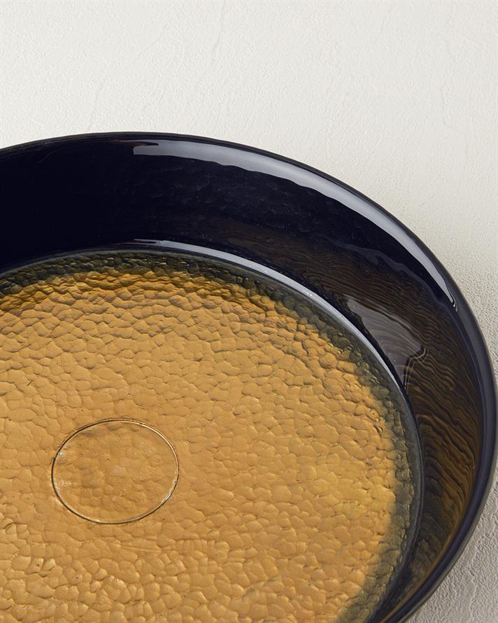 Nova Cam Kase 25 cm Siyah-Gold