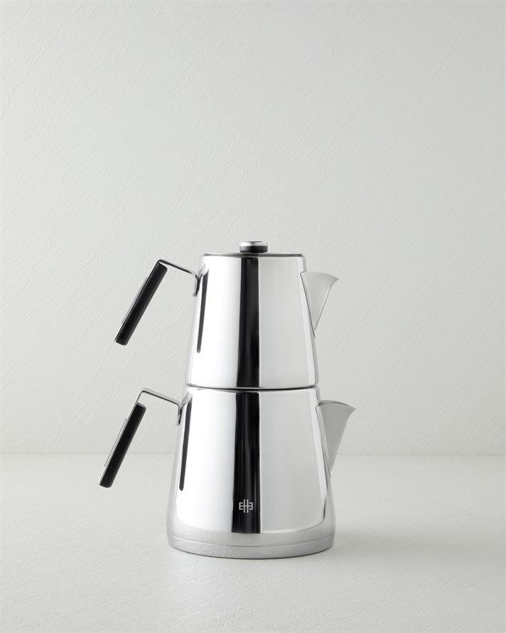 Nova Çelik Çaydanlık 1L- 2L Siyah