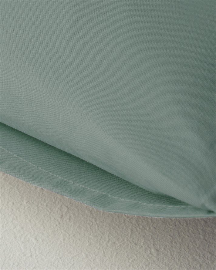Novella Premium Pamuklu 2li Yastık Kılıfı 50x70 cm Koyu Seledon