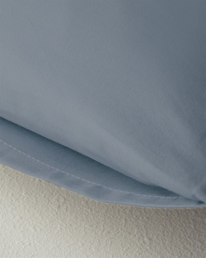 Novella Premium Pamuklu 2li Yastık Kılıfı 50x70 cm Denim Mavi