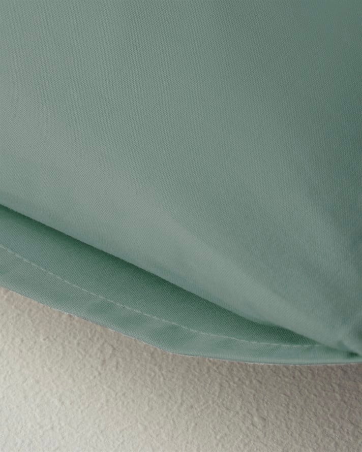 Novella Premium Pamuklu 2li Yastık Kılıfı 50x70 cm Koyu Seledon