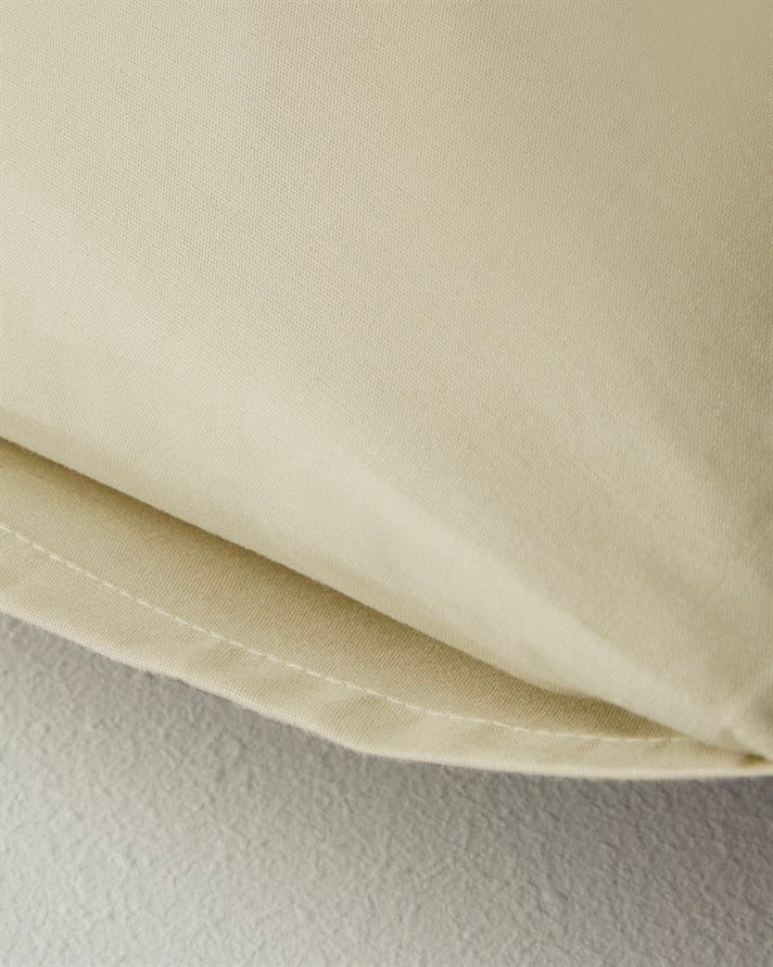 Novella Premium Pamuklu 2li Yastık Kılıfı 50x70 cm Açık Sarı