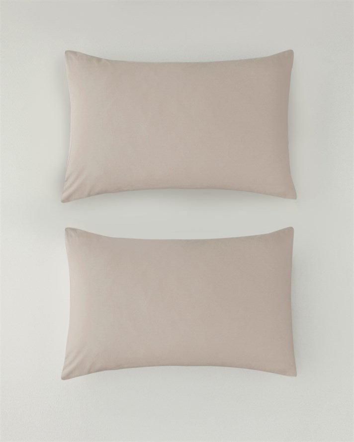Novella Premium Pamuklu 2li Yastık Kılıfı 50x70 cm Toz Pembe