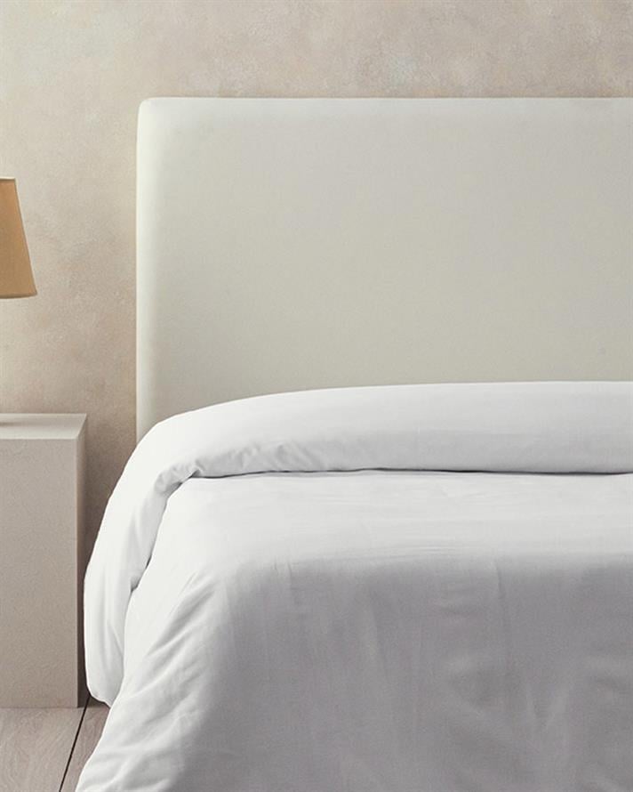 Novella Premium Pamuk Dokulu Çift Kişilik Nevresim Beyaz