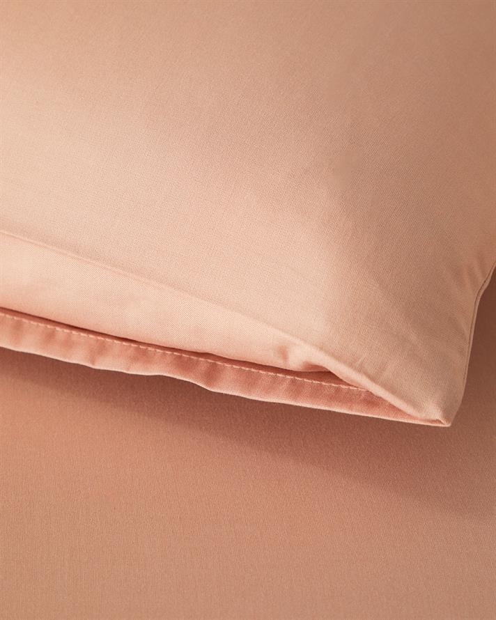 Novella Premium Pamuk Dokulu Çift Kişilik Lastikli Çarşaf Takımı 160x200 cm Gül Kurusu