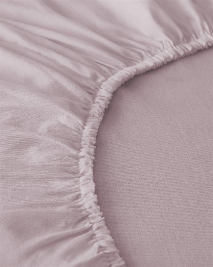 Novella Premium Pamuklu Tek Kişilik Lastikli Çarşaf 100x200 cm Lila