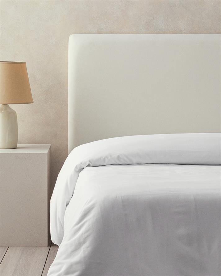 Novella Premium Pamuk Dokulu Tek Kişilik Nevresim Beyaz