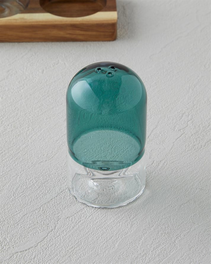 Octaviana Akasya-Cam 2li Tuzluk - Biberlik 4,5x8cm Yeşil