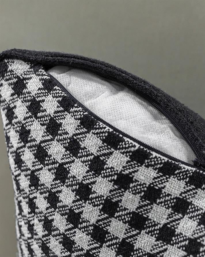 Odesa Dokuma Kırlent Kılıfı İndigo